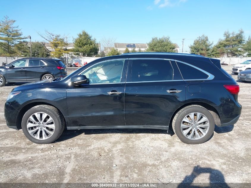 2015 ACURA MDX TECHNOLOGY PACKAGE - 5FRYD4H46FB021773