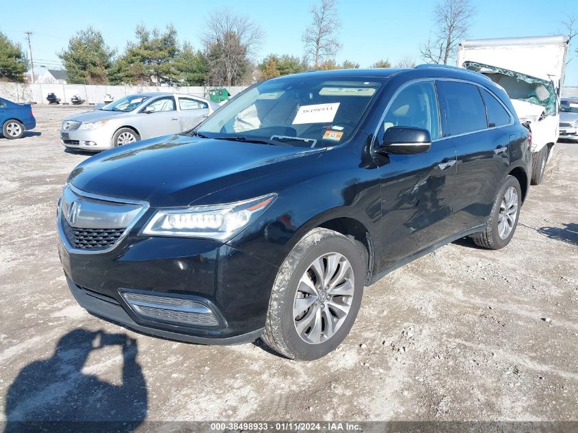 2015 ACURA MDX TECHNOLOGY PACKAGE - 5FRYD4H46FB021773