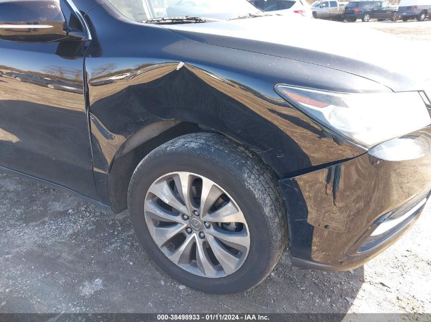 2015 ACURA MDX TECHNOLOGY PACKAGE - 5FRYD4H46FB021773
