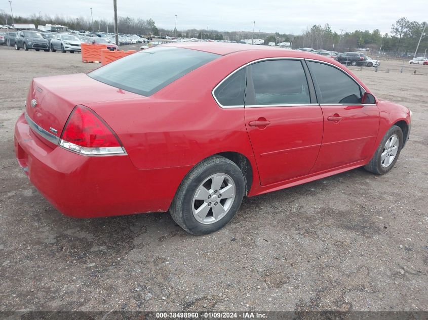 2G1WF5EK7B1228660 | 2011 CHEVROLET IMPALA