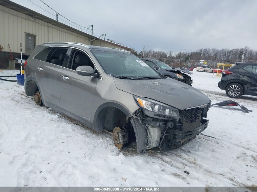 2016 KIA SORENTO 3.3L EX - 5XYPHDA58GG130167