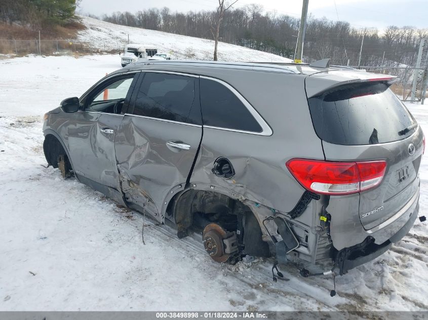 2016 KIA SORENTO 3.3L EX - 5XYPHDA58GG130167