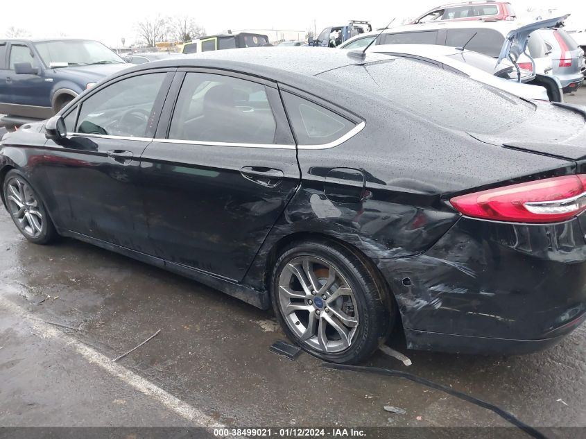 2017 FORD FUSION SE - 3FA6P0H70HR346297