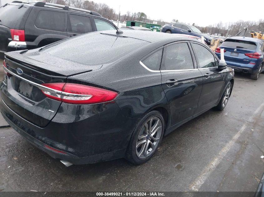 2017 FORD FUSION SE - 3FA6P0H70HR346297