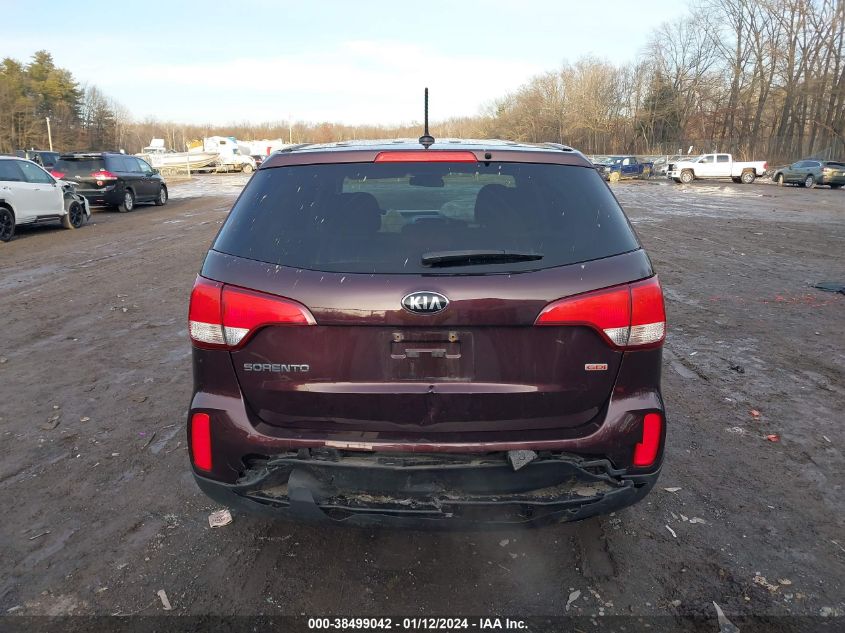 2015 KIA SORENTO LX - 5XYKTCA66FG606054