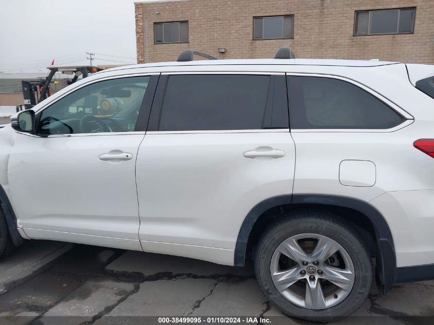 2018 TOYOTA HIGHLANDER LIMITED/LTD PLATINUM - 5TDDZRFH1JS846130