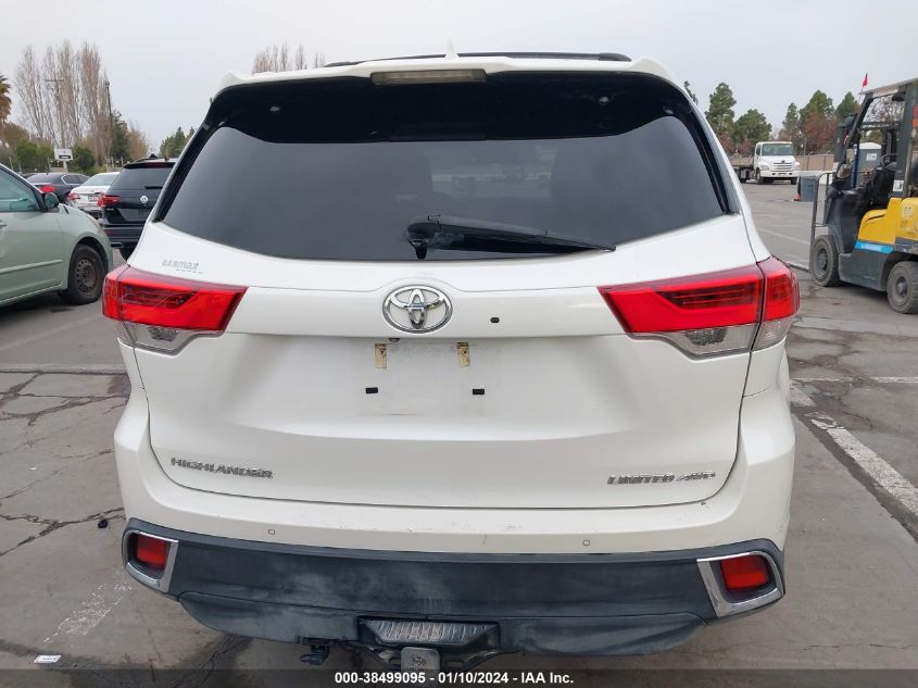 2018 TOYOTA HIGHLANDER LIMITED/LTD PLATINUM - 5TDDZRFH1JS846130