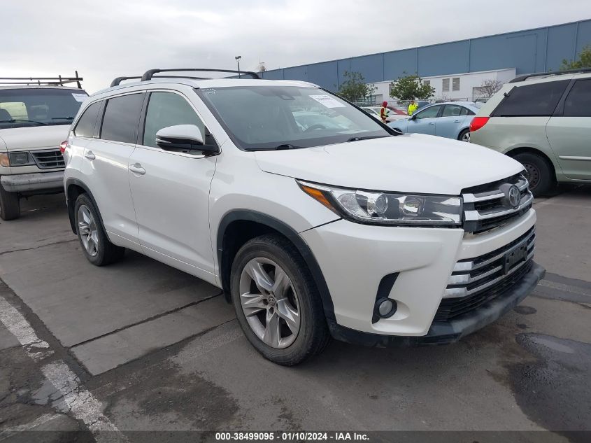 2018 TOYOTA HIGHLANDER LIMITED/LTD PLATINUM - 5TDDZRFH1JS846130