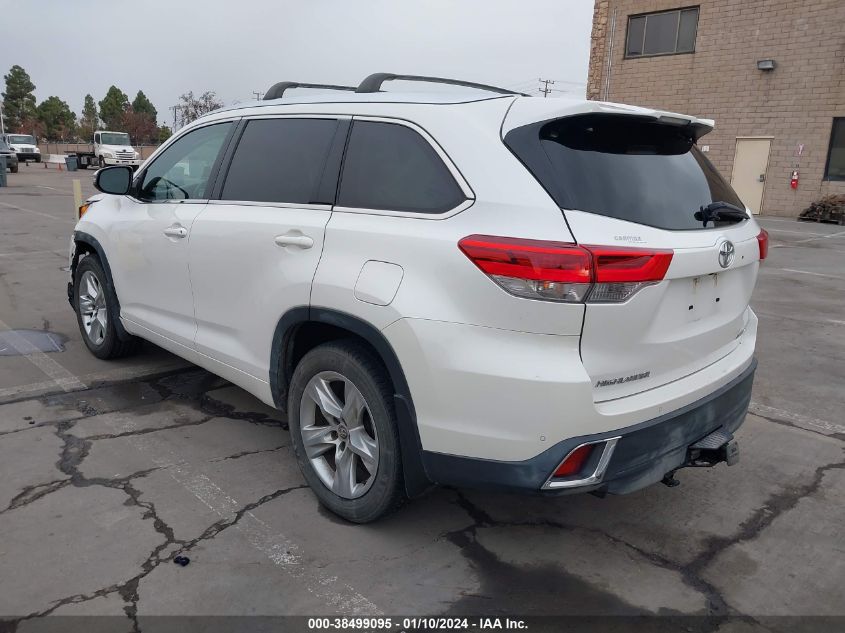 2018 TOYOTA HIGHLANDER LIMITED/LTD PLATINUM - 5TDDZRFH1JS846130