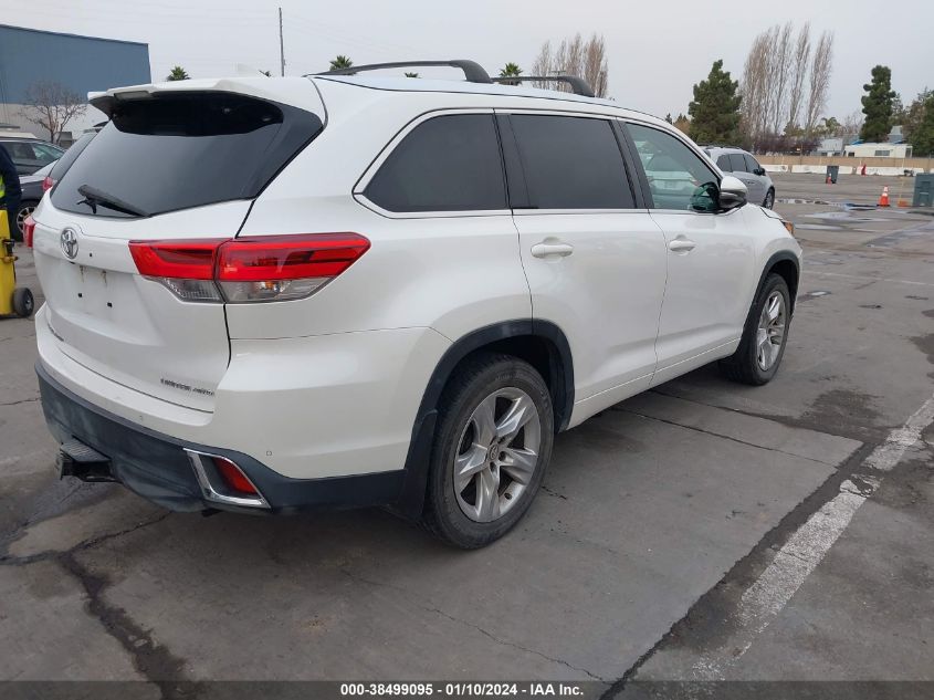 2018 TOYOTA HIGHLANDER LIMITED/LTD PLATINUM - 5TDDZRFH1JS846130