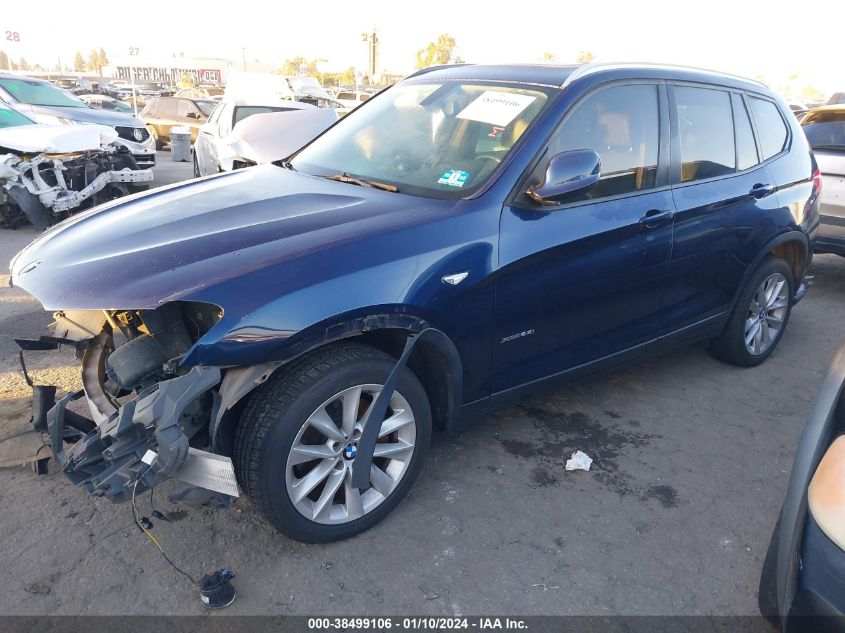 2013 BMW X3 XDRIVE28I - 5UXWX9C50D0D03644