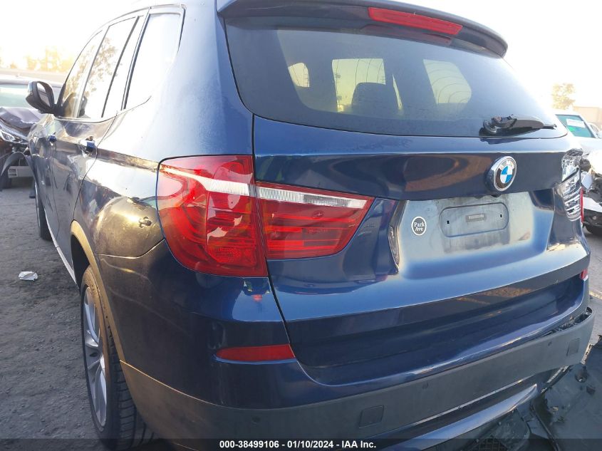 2013 BMW X3 XDRIVE28I - 5UXWX9C50D0D03644