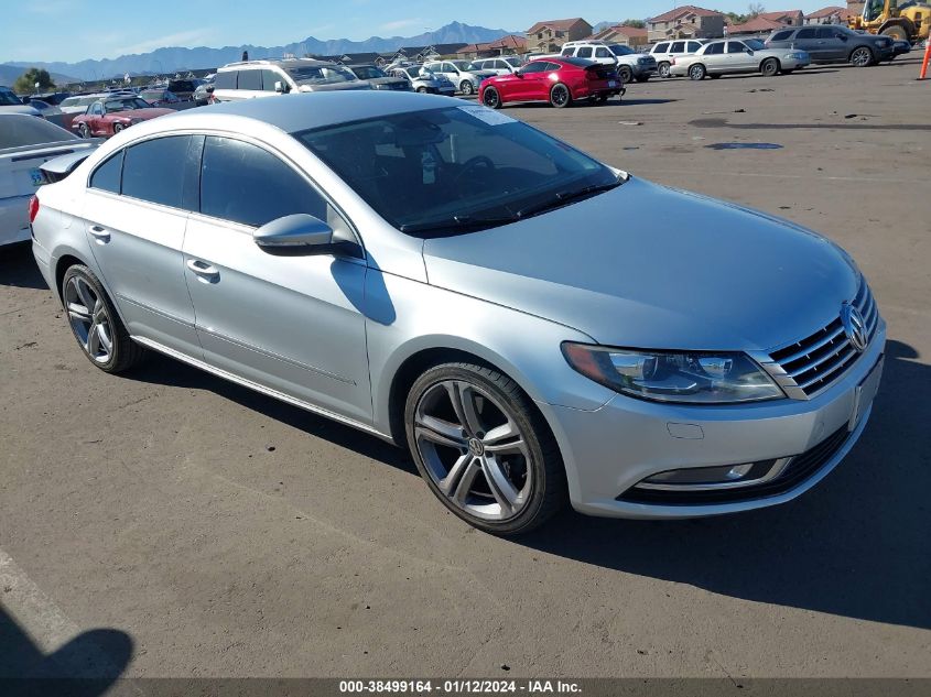 2013 VOLKSWAGEN CC 2.0T SPORT PLUS - WVWBN7AN4DE510129
