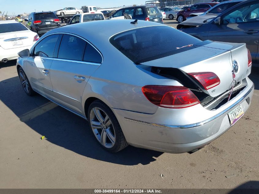 2013 VOLKSWAGEN CC 2.0T SPORT PLUS - WVWBN7AN4DE510129