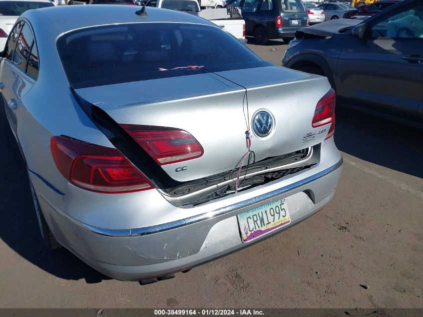 2013 VOLKSWAGEN CC 2.0T SPORT PLUS - WVWBN7AN4DE510129