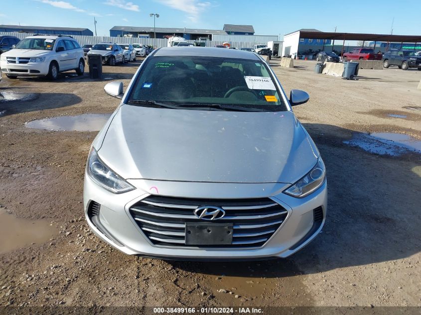 2018 HYUNDAI ELANTRA SEL/VALUE/LIMITED - 5NPD84LF1JH284812