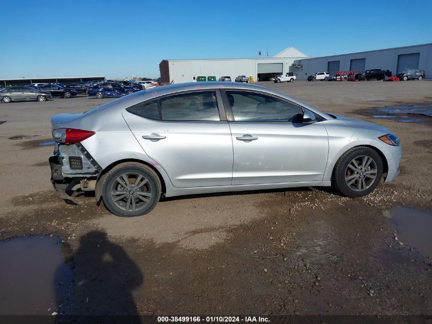 2018 HYUNDAI ELANTRA SEL/VALUE/LIMITED - 5NPD84LF1JH284812