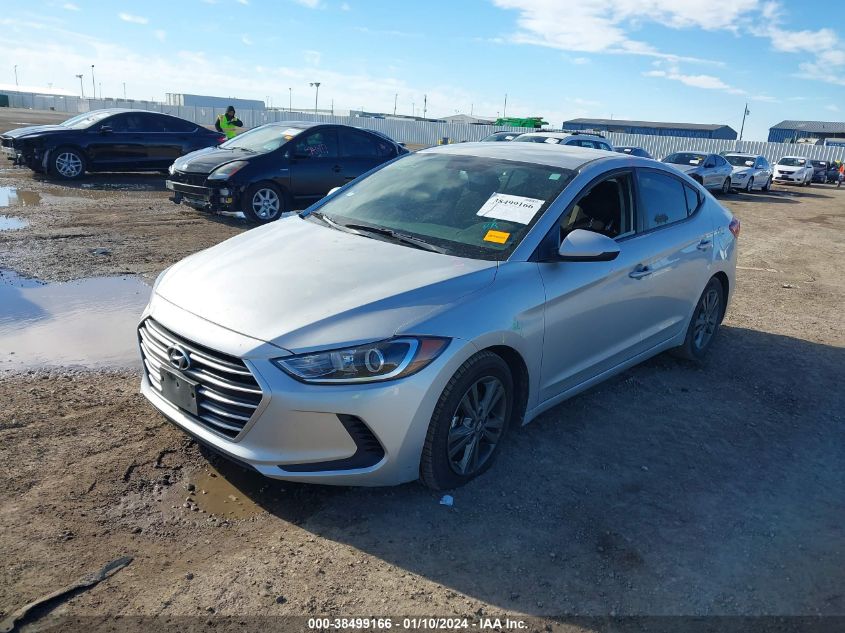 2018 HYUNDAI ELANTRA SEL/VALUE/LIMITED - 5NPD84LF1JH284812