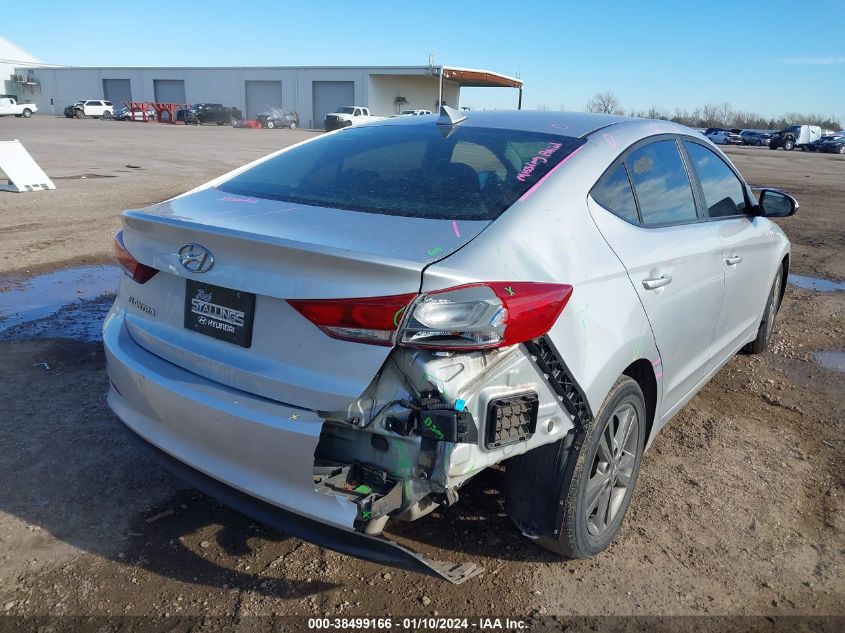 2018 HYUNDAI ELANTRA SEL/VALUE/LIMITED - 5NPD84LF1JH284812