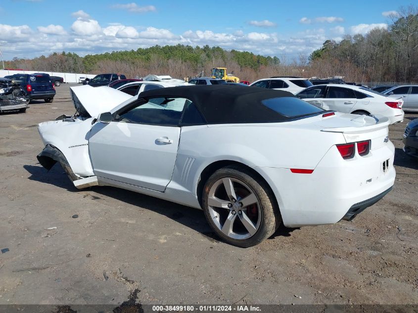 2013 CHEVROLET CAMARO LT - 2G1FC3D34D9185391