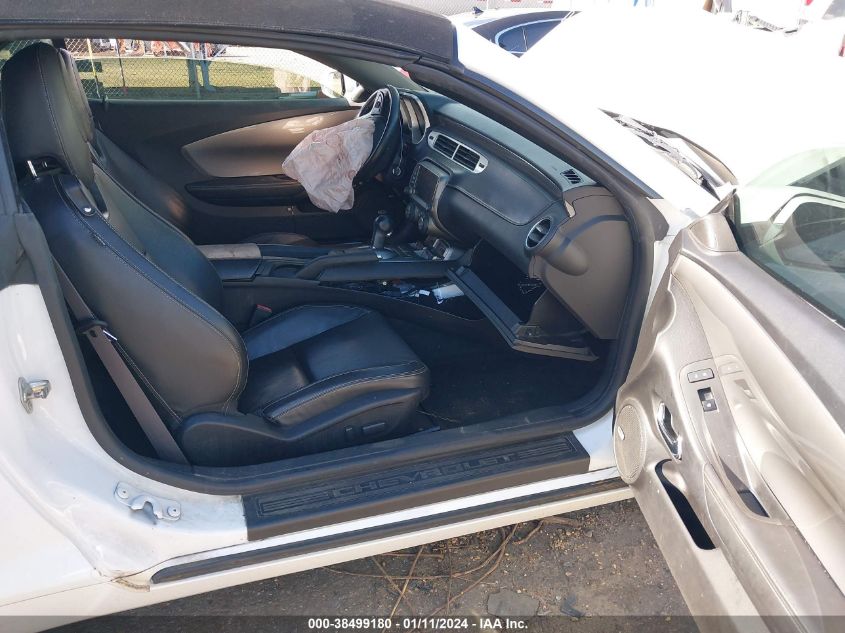 2013 CHEVROLET CAMARO LT - 2G1FC3D34D9185391