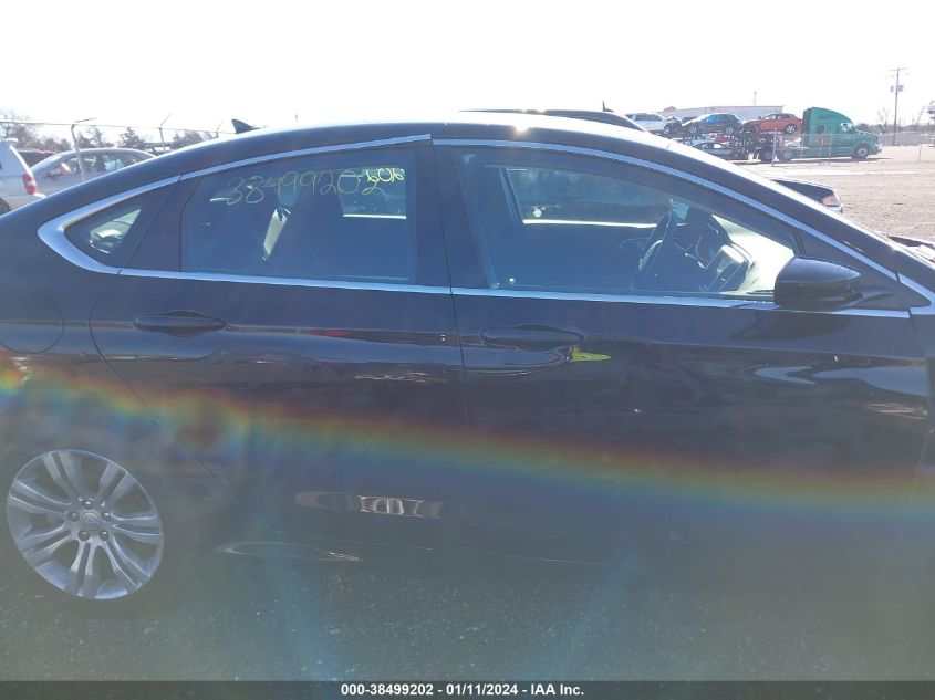 2015 CHRYSLER 200 LIMITED - 1C3CCCAB7FN755197