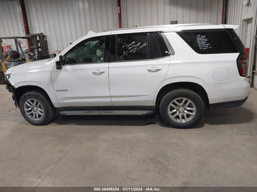2023 CHEVROLET TAHOE 4WD LT - 1GNSKNKD3PR297276