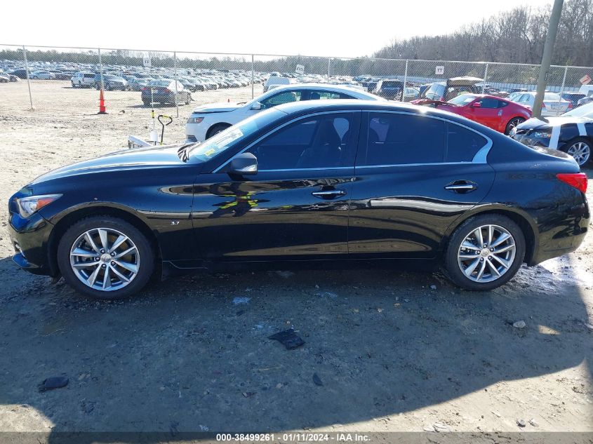 2015 INFINITI Q50 PREMIUM/SPORT - JN1BV7AR0FM409832