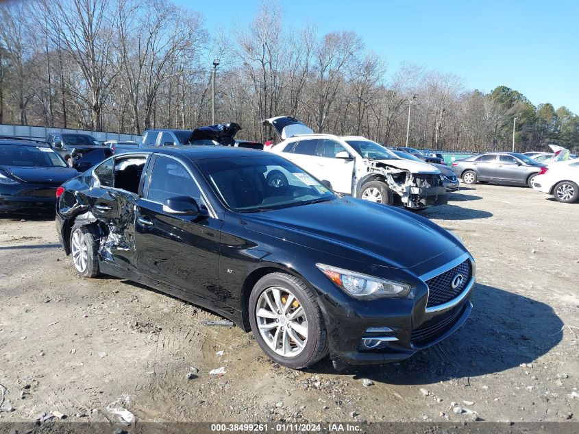 2015 INFINITI Q50 PREMIUM/SPORT - JN1BV7AR0FM409832