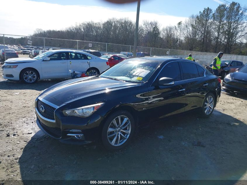 2015 INFINITI Q50 PREMIUM/SPORT - JN1BV7AR0FM409832