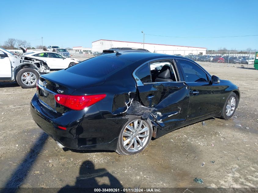 2015 INFINITI Q50 PREMIUM/SPORT - JN1BV7AR0FM409832