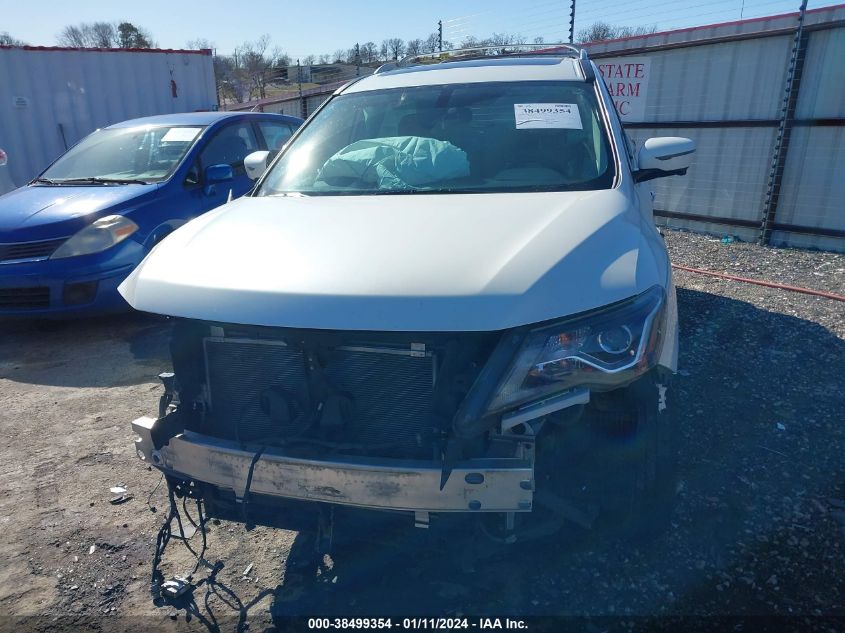 2017 NISSAN PATHFINDER PLATINUM - 5N1DR2MN1HC623982