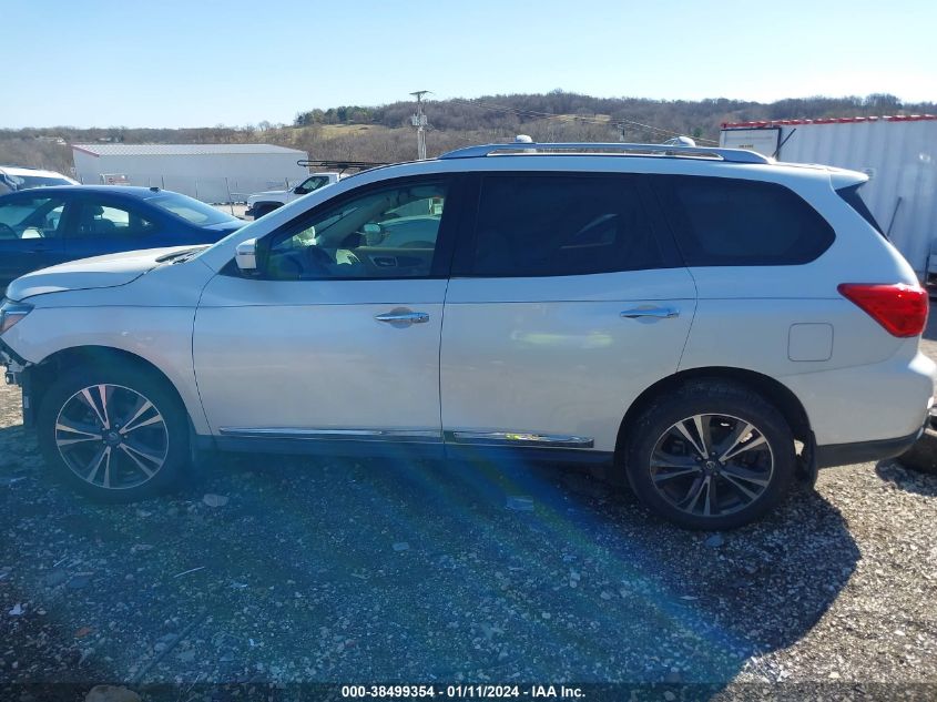 2017 NISSAN PATHFINDER PLATINUM - 5N1DR2MN1HC623982