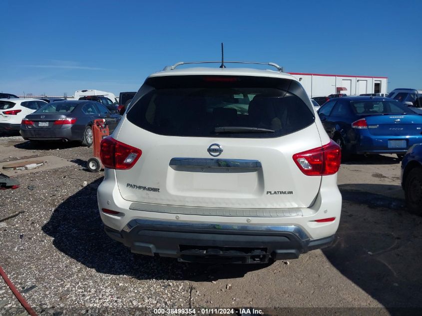 2017 NISSAN PATHFINDER PLATINUM - 5N1DR2MN1HC623982