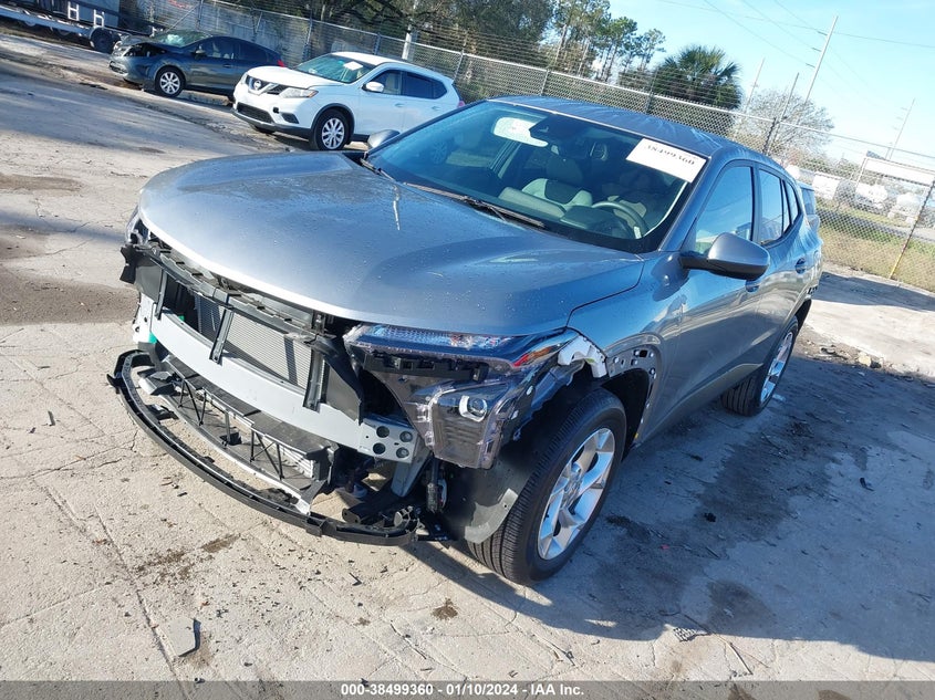 VIN KL77LFE26RC034956 2024 CHEVROLET TRAX LS