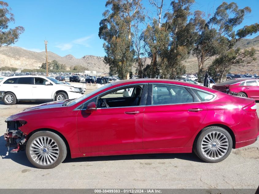 2013 FORD FUSION TITANIUM - 3FA6P0D93DR272746