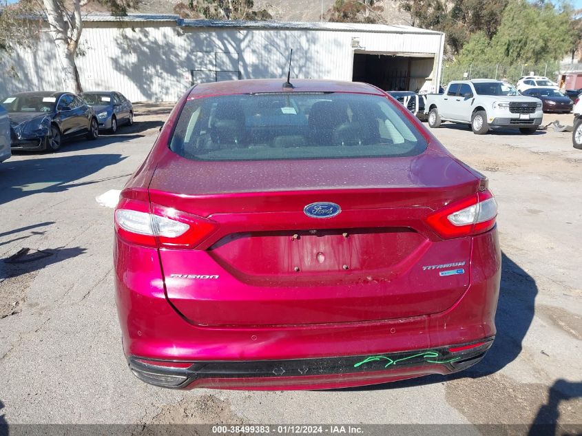 2013 FORD FUSION TITANIUM - 3FA6P0D93DR272746