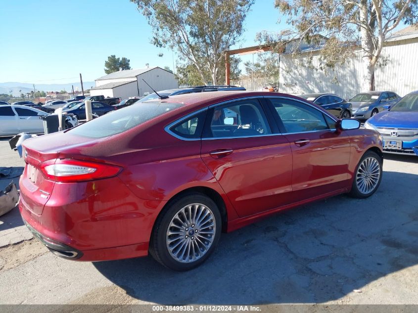 2013 FORD FUSION TITANIUM - 3FA6P0D93DR272746