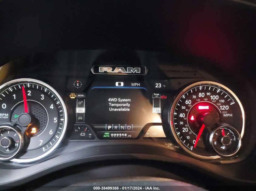 2022 RAM 1500 BIG HORN/LONE STAR - 1C6RRFMGXNN439263