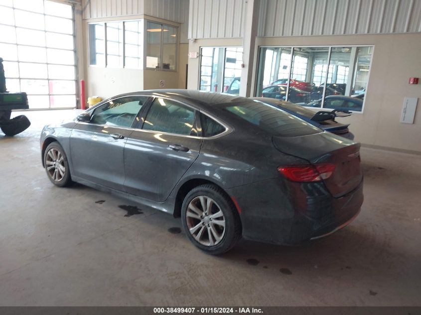 2016 CHRYSLER 200 LIMITED - 1C3CCCABXGN111937
