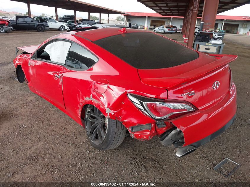 2013 HYUNDAI GENESIS 3.8L - KMHHU6KJ8DU110448