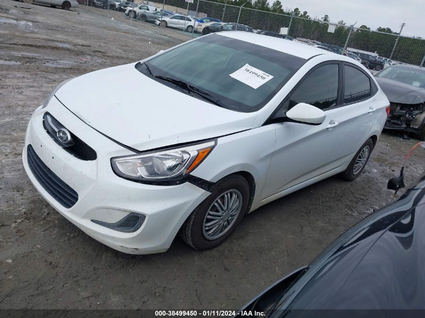 2016 HYUNDAI ACCENT SE - KMHCT4AE8GU139264