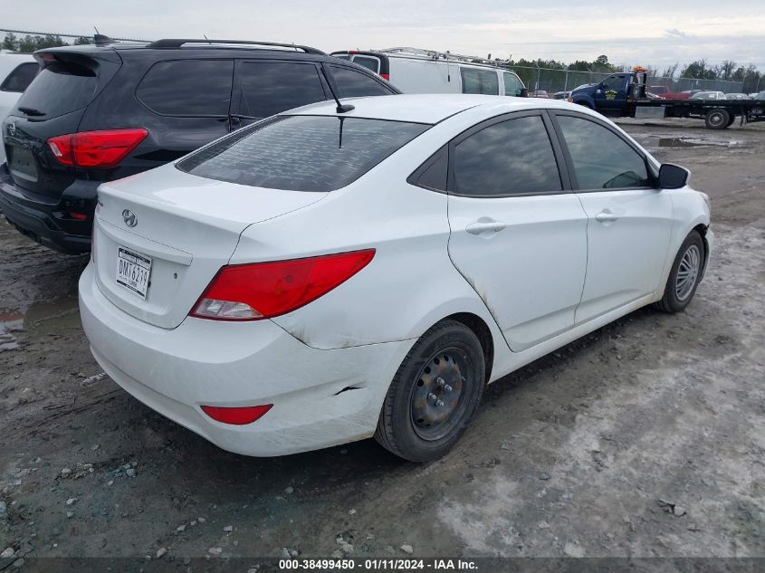 2016 HYUNDAI ACCENT SE - KMHCT4AE8GU139264