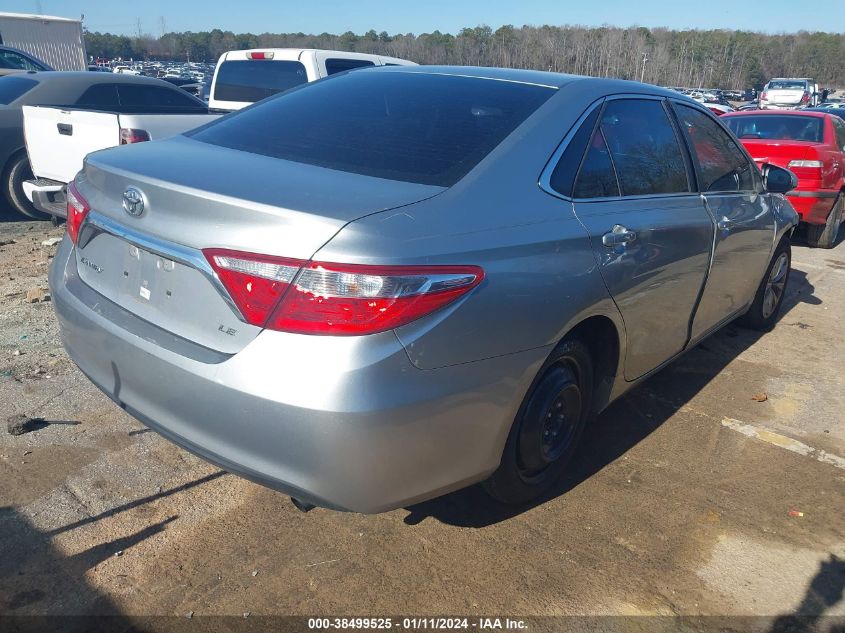2015 TOYOTA CAMRY LE/XLE/SE/XSE - 4T4BF1FK7FR484130