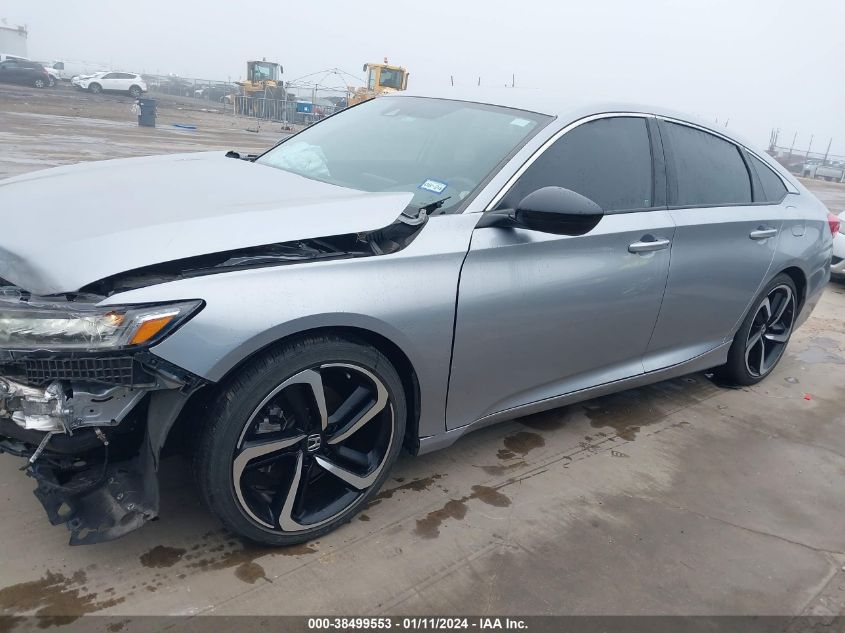 2021 HONDA ACCORD SPORT SE - 1HGCV1F46MA111832
