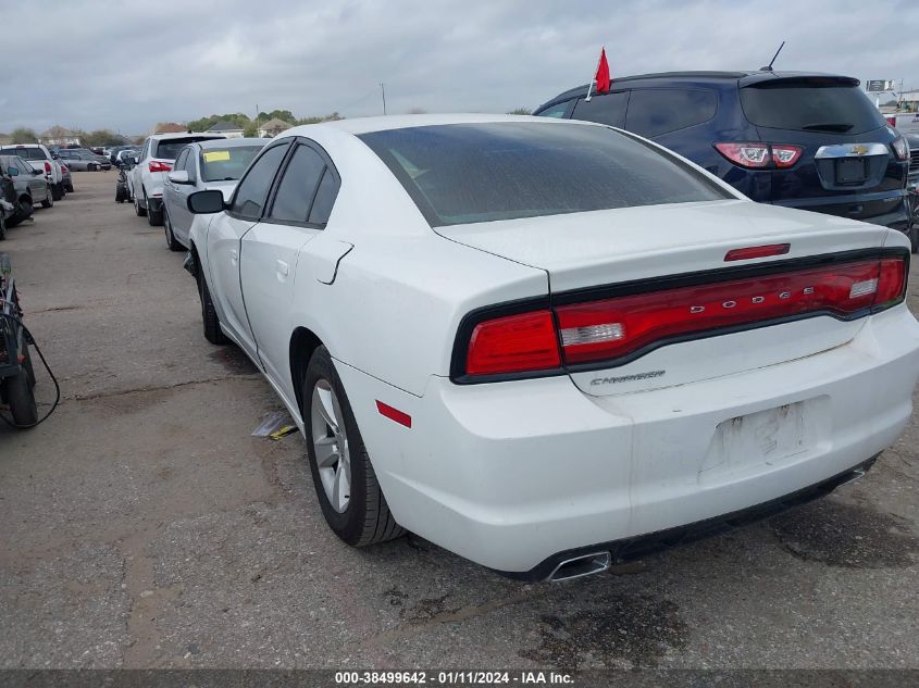 2013 DODGE CHARGER SE - 2C3CDXBG6DH501923