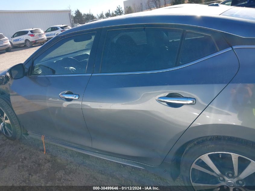 2016 NISSAN MAXIMA 3.5 SV - 1N4AA6AP2GC900087