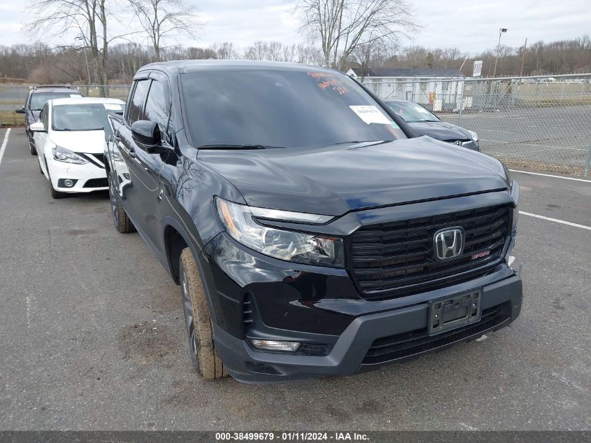 2021 HONDA RIDGELINE SPORT - 5FPYK3F17MB027385