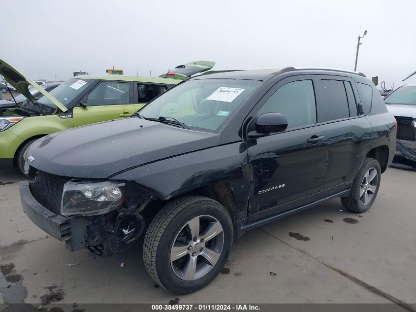 2016 JEEP COMPASS LATITUDE - 1C4NJCEA4GD760747