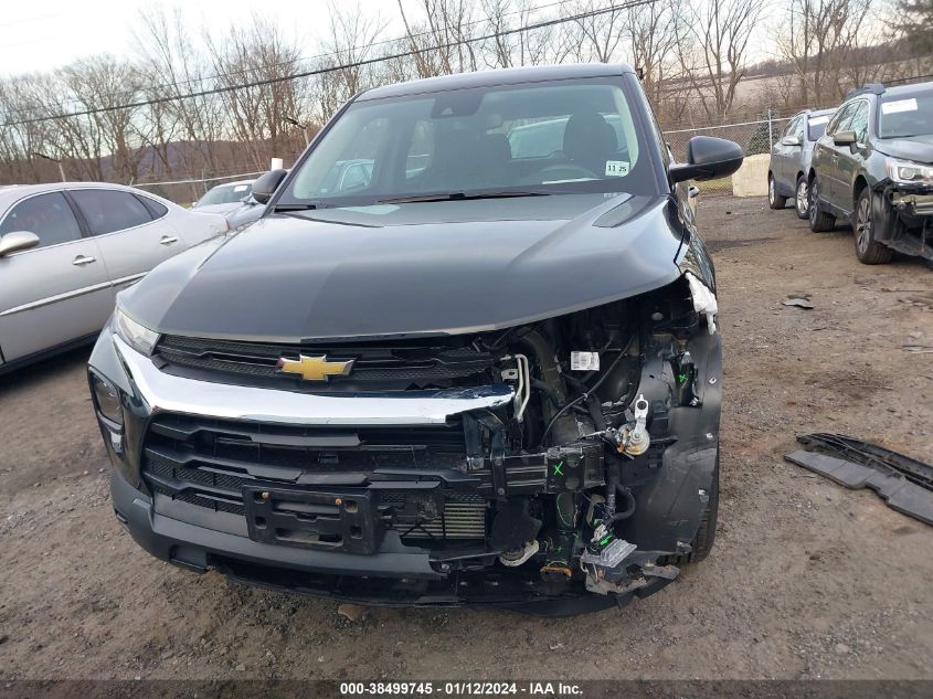 2021 CHEVROLET TRAILBLAZER LS - KL79MMS27MB006127